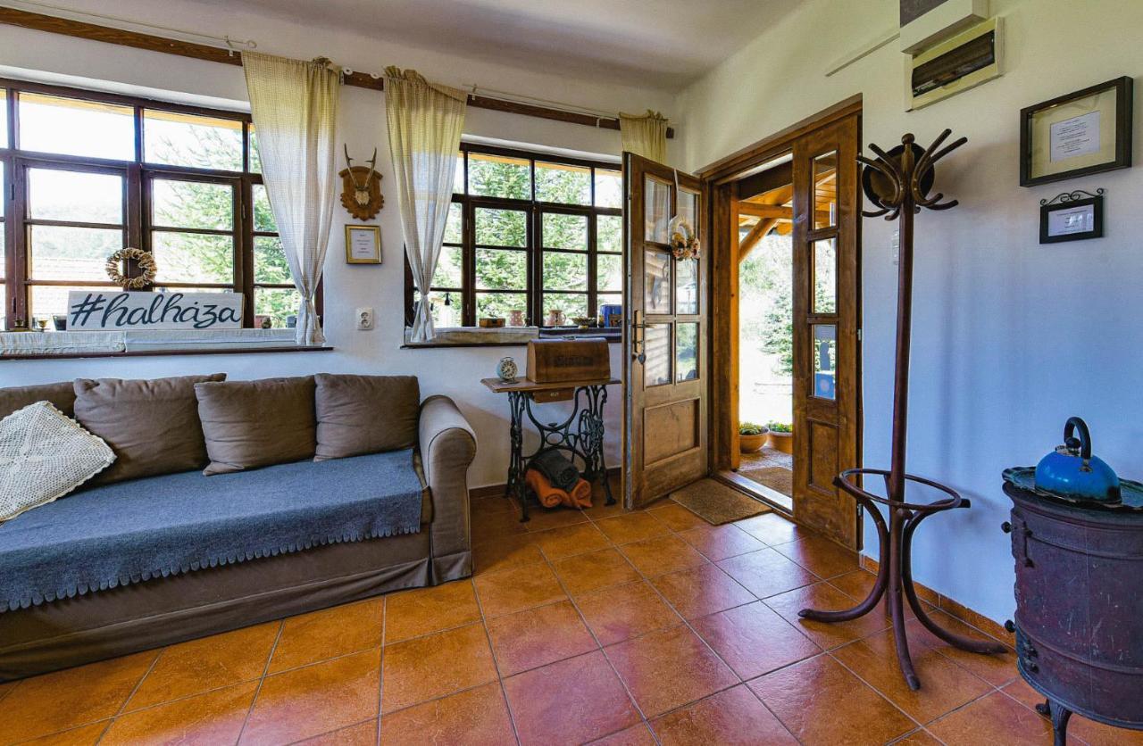 Ferienwohnung Halhaza Vendeghaz Sirok Exterior foto