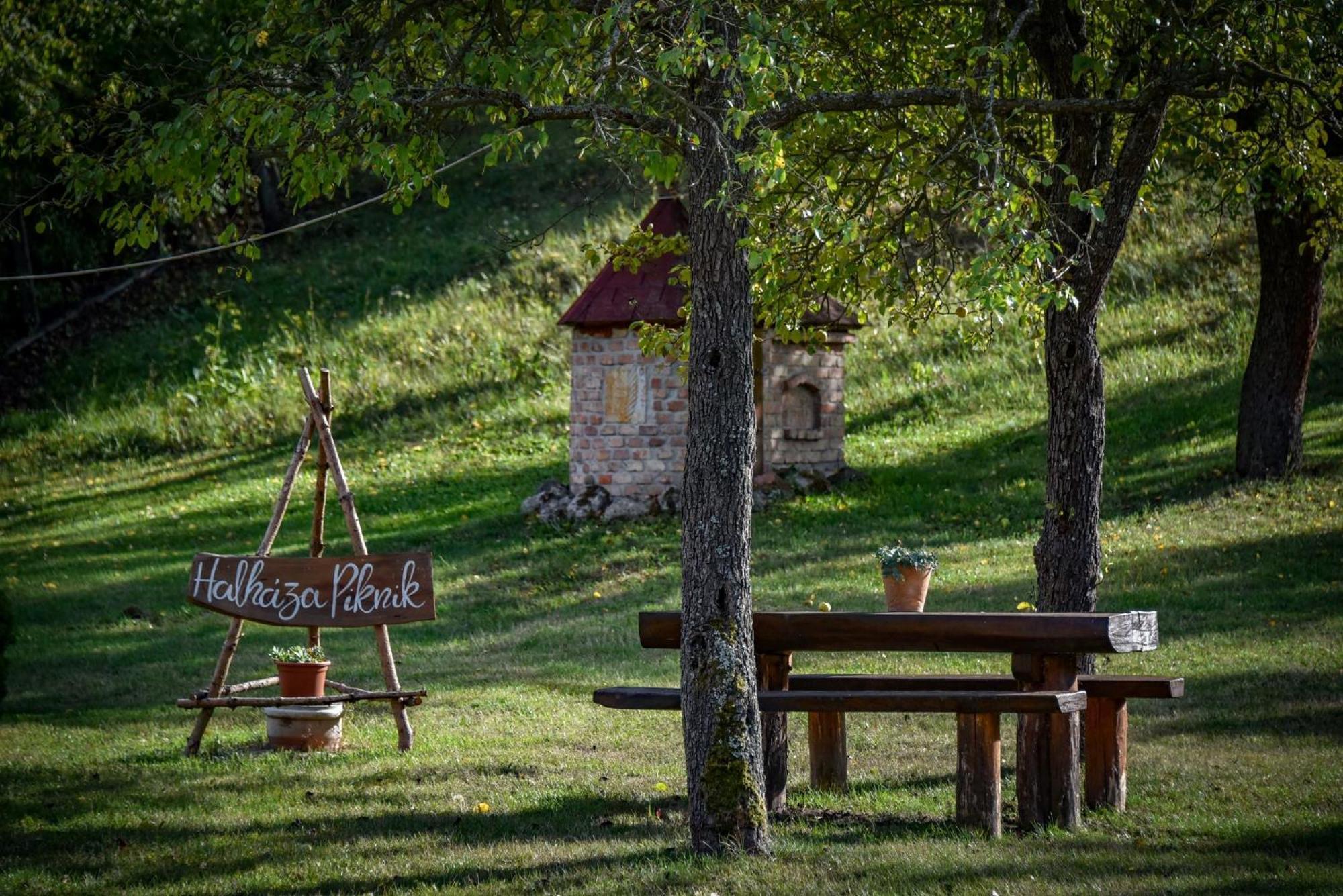 Ferienwohnung Halhaza Vendeghaz Sirok Exterior foto